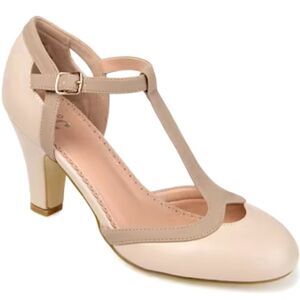 Journee Collection - 9 - Womens Olina Pumps - beige